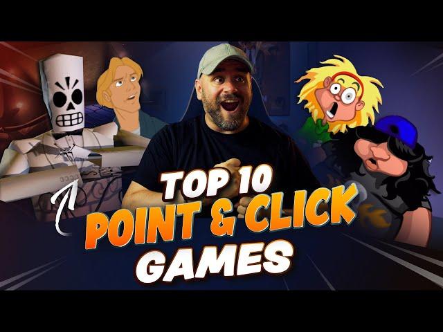 DAS sind MEINE TOP 10 Point & Click Games!