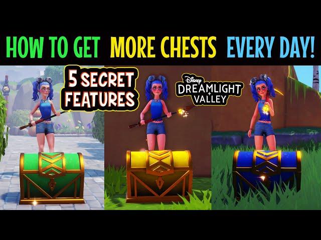 5 SECRET FEATURES in DISNEY Dreamlight Valley You Didn't Know About. This Is a GAMECHANGER!