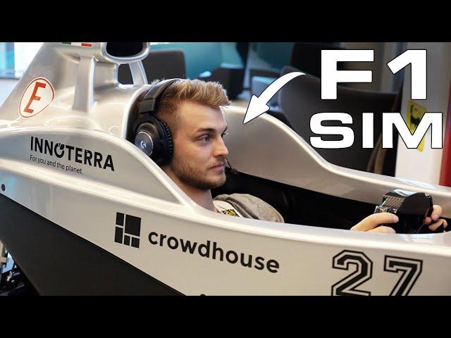 SIMRACING in den F1 Simulatoren von Racing Unleashed - Ich besuche das MYLE Festival