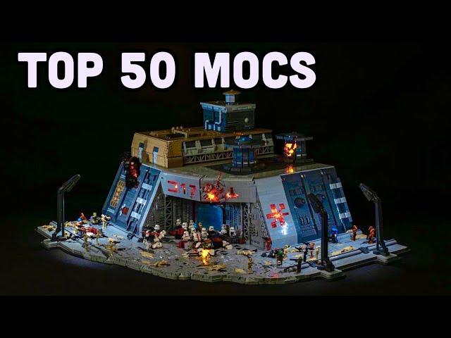 Top 50 Lego Star Wars MOC's for the 50th Episode of MOC Showcase