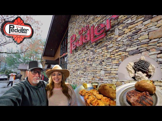 A GREAT CHANGE at THE PEDDLER in Gatlinburg  | Christmas lights | Karen's Birthday Celebration!