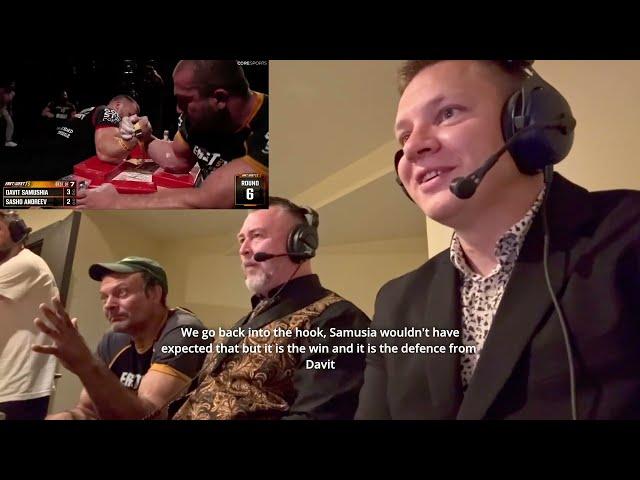 Devon, Neil & Ray reaction to SAMUSHIA VS ANDREEV