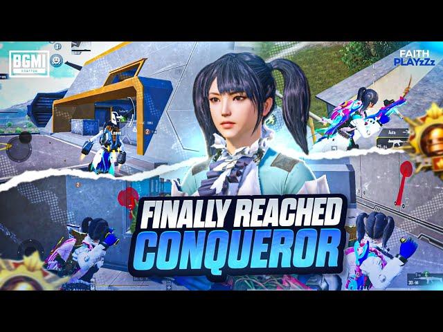 Finally Done  Conqueror In 5 days | Highlights of Conqueror Lobby | wait for @FaithPlayzZzYT