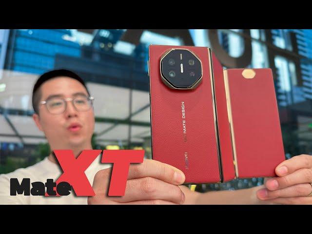 HUAWEI Mate XT Hands-on & Quick Review: Huawei leads the foldable phone trend again