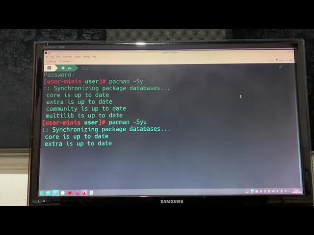 Manjaro Linux - Updates