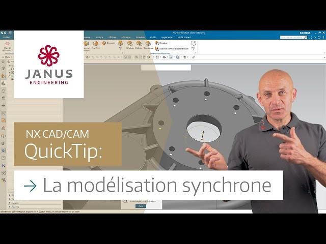Tutoriel NX CAD/CAM | Comment utiliser la modélisation synchrone