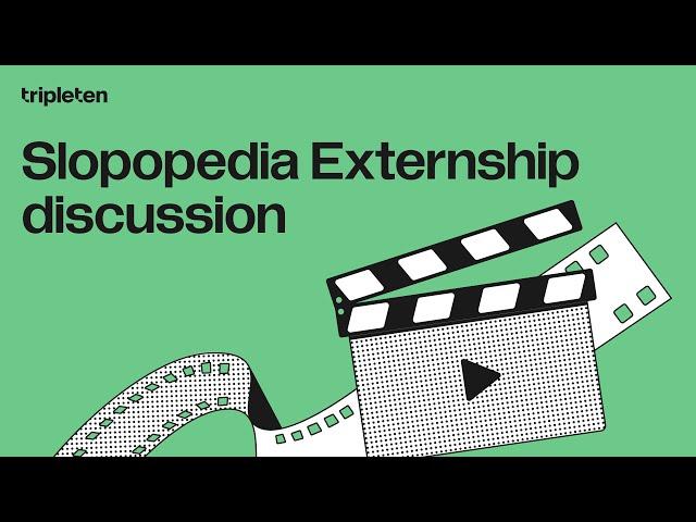 Slopopedia Externship Discussion