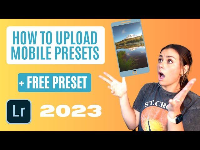 How to upload mobile presets - free preset