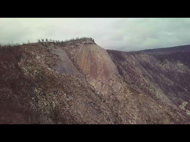 Bald Rock and Bald Rock Dome drone footage northern California