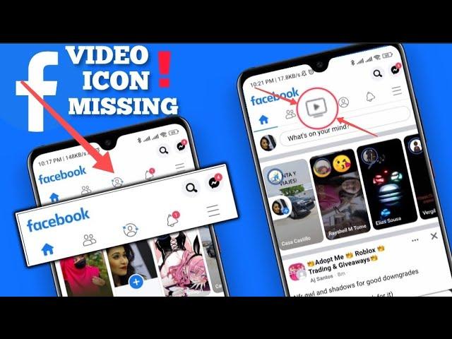 Fix Facebook Video Watch icon & Facebook marketplace Missing issue on the Android