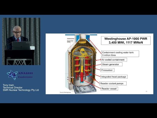 Light Water Reactors – large reactors and SMRs.- Tony Irwin, SMR Nuclear Technologies