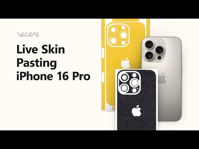 How to Apply Skin on iPhone 16 Pro | VecRas