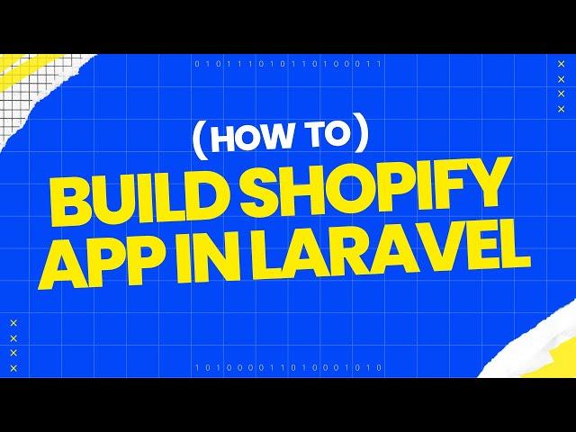 Build Shopify public app in Laravel using Shopify CLI