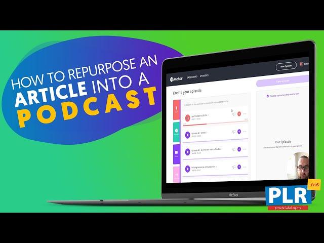 How to Repurpose an Article into a Podcast