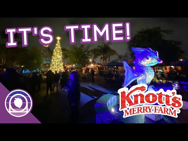 Knott's Merry Farm is HERE! | Holiday Shows, Food, & More Coaster Rumors! | 2023