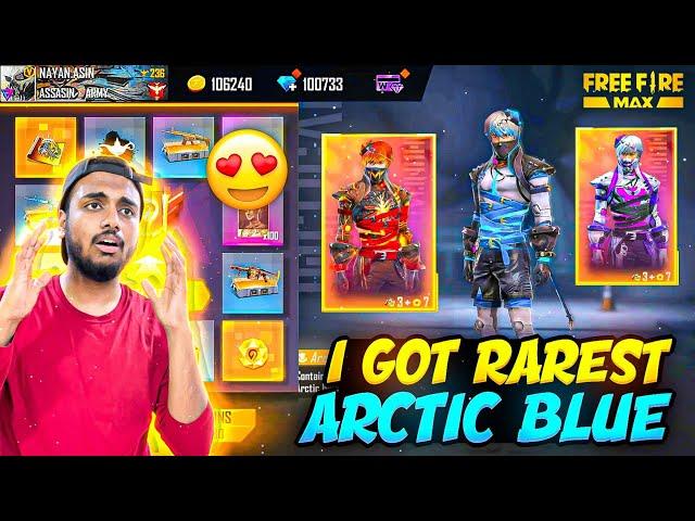 I Got Rarest Artic Blue Bundle  & Artic Red Bundle Is Back  Op Reaction - Garena Free Fire