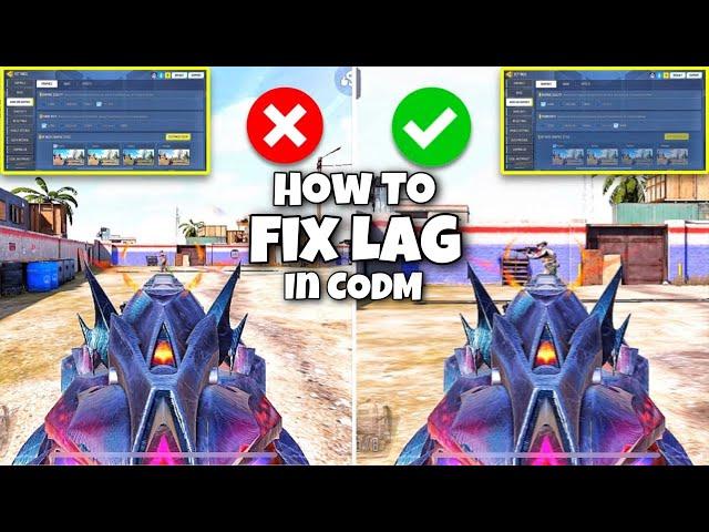 How To FIX LAG & FPS DROP In Call Of Duty Mobile 2025  | HOW TO FIX LAG IN CODM