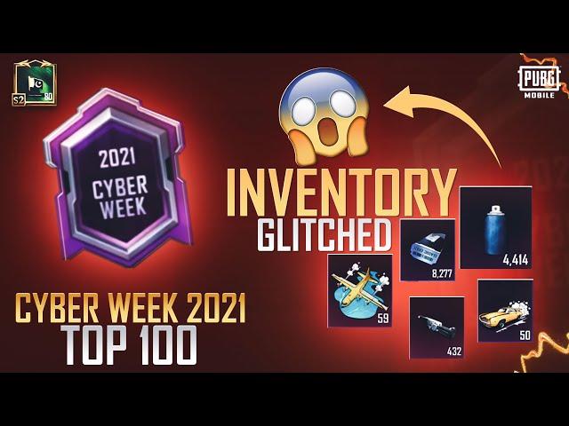 My inventory got glitched | Biggest Crate Opening Pubg| Cyber Week 2021 Top100