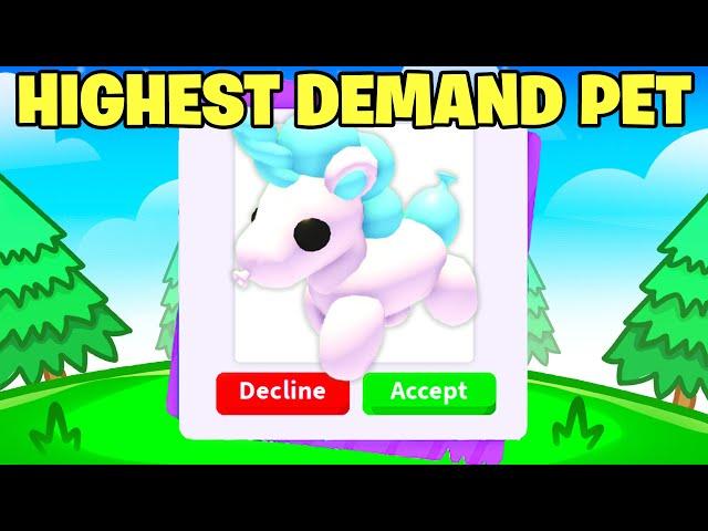 Adopt Me's NEW HIGHEST DEMAND PET (Balloon Unicorn)