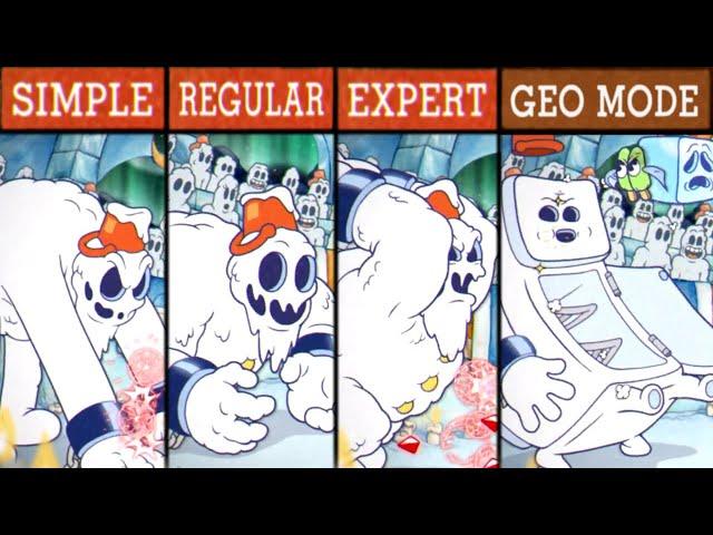 Cuphead: No Hit / Difficulty Comparison / Moortimer Freeze / GEO Mode (26)