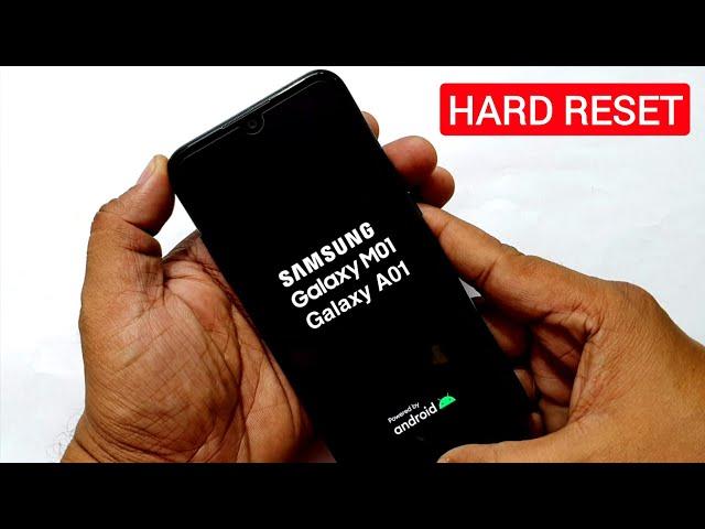 Samsung A01/M01 Hard Reset |Pattern Unlock |Factory Reset Easy Trick With Keys