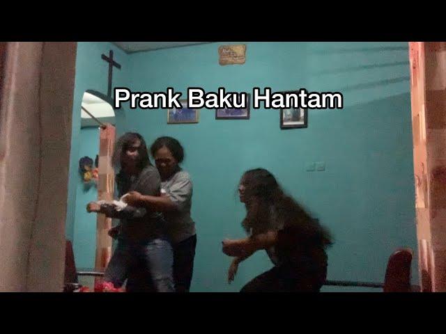 Prank Kaka adik berkelahi! Auto panik!