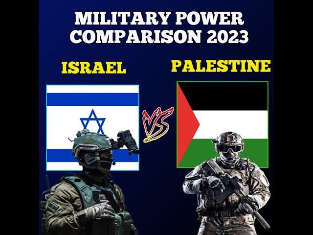 Israel vs Palestine Military Power Comparison 2023 | Palestine vs Israel Military Comparison 2023