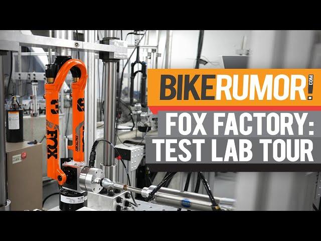 Inside the Fox Factory. Exclusive Test Lab Tour