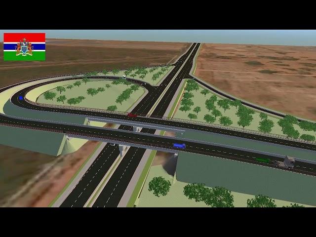 MODERN GAMBIA ROAD (MINISTRY OF TRANSPORT WORKS AND INFRASTRUCTURE)