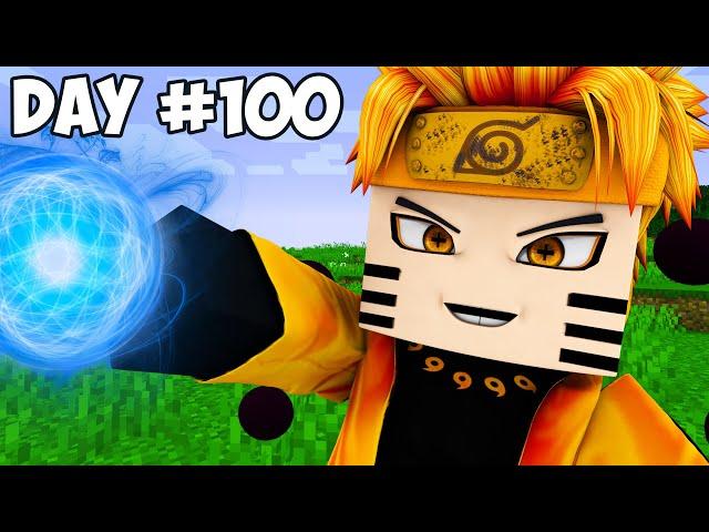 I Survived 100 Days in Naruto Minecraft… Here’s What Happened