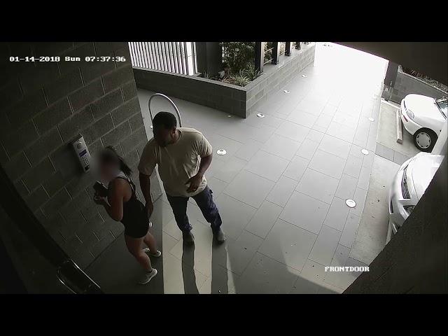 Woman Groped by Man While Entering Apartment Building