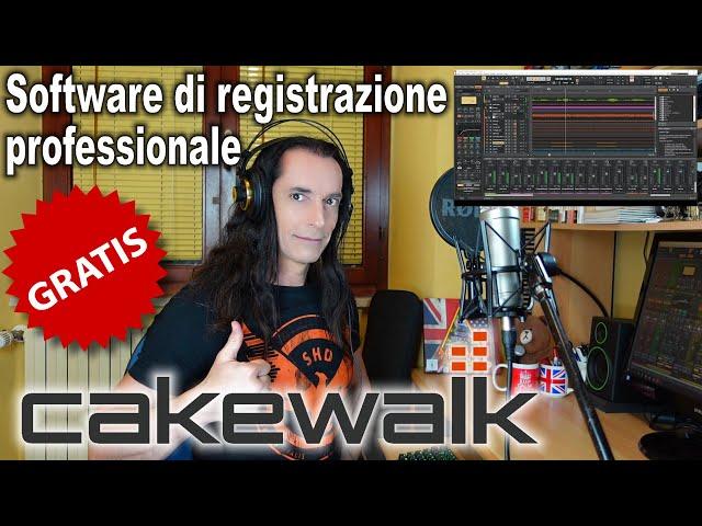 CAKEWALK - software di registrazione musicale professionale GRATIS!!!