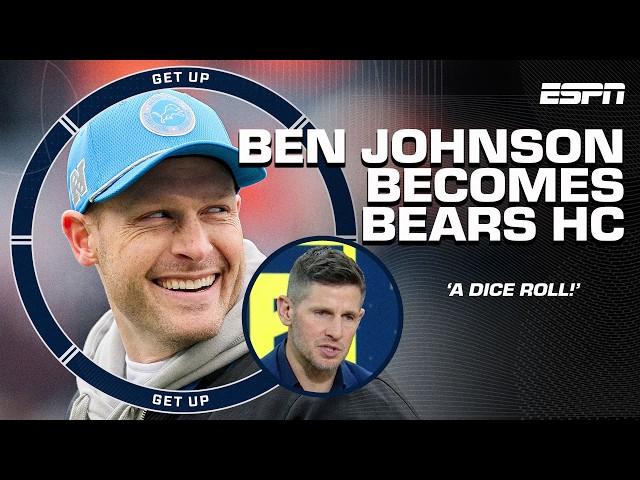 'IT'S A DICE ROLL!'  - Dan Orlovsky on Ben Johnson becoming the Chicago Bears HC | Get Up