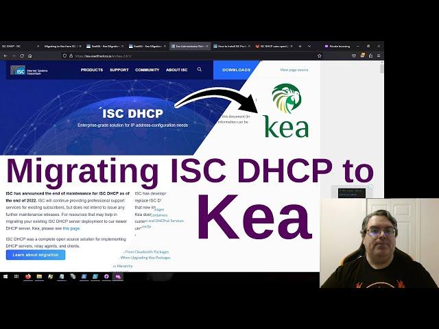 Migrating ISC DHCP to Kea