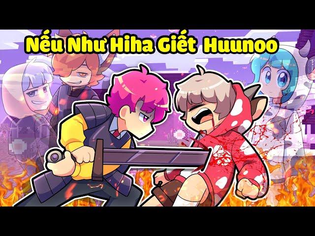 NẾU NHƯ HIHA BẮT GHOST_HUNO CHO JACK TRONG MINECRAFT*HIHA SINH TỐ NẾU NHƯ 