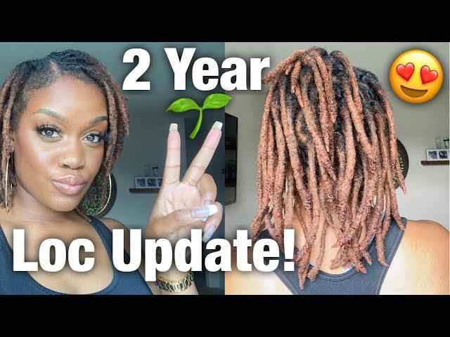 Two Year Loc Update! | Two Strand Twist Loc Journey