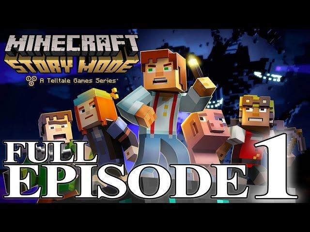 Minecraft: Story Mode - Full Episode 1: The Order of the Stone Walkthrough 60FPS HD [No Commentary]