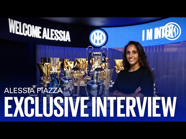 ALESSIA PIAZZA | EXCLUSIVE INTER TV INTERVIEW | #WelcomeAlessia #InterWomen  [SUB ENG]