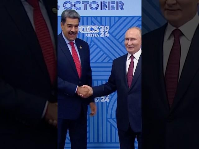 Putin Meets Venezuela's Maduro on Sidelines of Russia's BRICS Summit