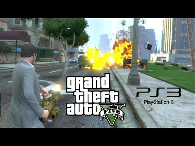 Grand Theft Auto V (PS3) Free-Roam Gameplay #1 [HD]