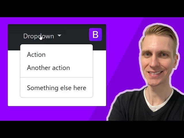 Bootstrap 5 Add Dropdown to Navbar