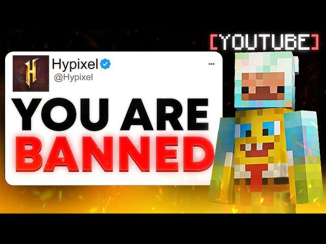 Banned from Hypixel YouTube Rank