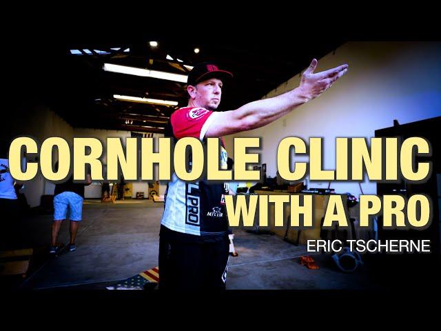 Cornhole Clinic with a Pro: Eric Tscherne