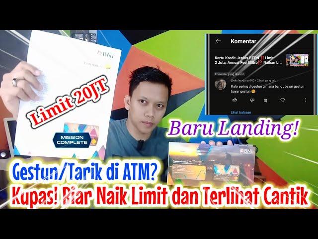 Pilih Mana⁉️Gestun Kartu Kredit atau Tarik di ATM ⁉️ Tips Jitu Naik Limit ‼️