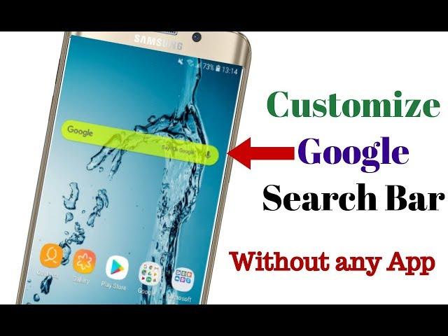 How to customize Google Search Bar Without Any Application. || AMIT KUMAR