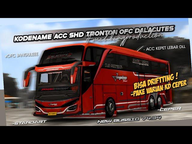 KODENAME ACC JB2 SHD TRONTON KEPET LEBAR STYLE SUMATERA | BUSSID V4.3.4