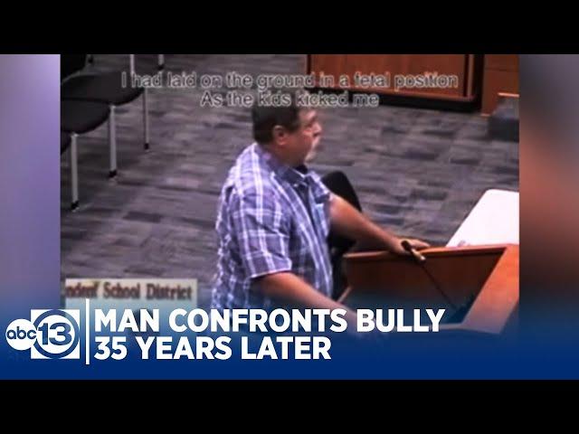 Bullied Man Confronts Alleged Childhood Bully 35 Years Later