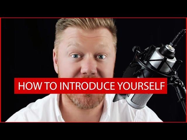 The HIGH STATUS Introduction (How To Speak Your Name Like A Boss)