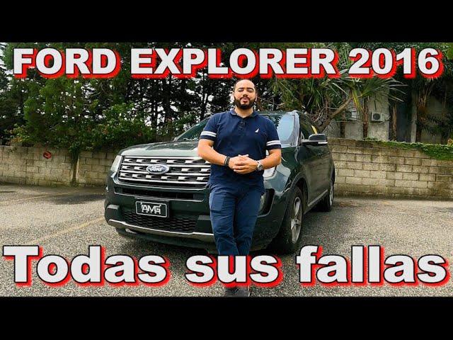 FORD EXPLORER 2016 - Prueba a un auto usado !!!