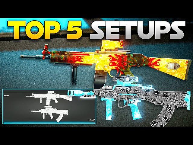 NEW TOP 5 *BROKEN* ASSAULT RIFLE META LOADOUTS in WARZONE! (Warzone Meta Loadouts) BO6